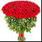 Букет 101 роза 
Подарок от Elinor
С вступление Королева;)
