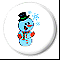 Значек -Снеговик-
Подарок от Delai_Vivodi
Зима же ! :)))) Снеговиков лепить ай да ! :)))