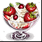 сувенир-Клубника со сливками-
Подарок от Lulu24
Вкусняшка на десерт ;)