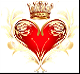 Валентинка -Сердце Королевы-
Подарок от Маньячка
для Короля)
