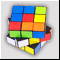 Сувенир -Кубик рубика-
Подарок от Ласочка
Моей многофункциональной...бггг :)